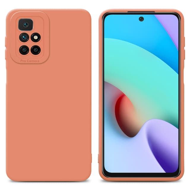 Xiaomi RedMi 10 Deksel case (oransje)