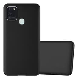 Samsung Galaxy A21s Suojakuori Kotelo (Musta)