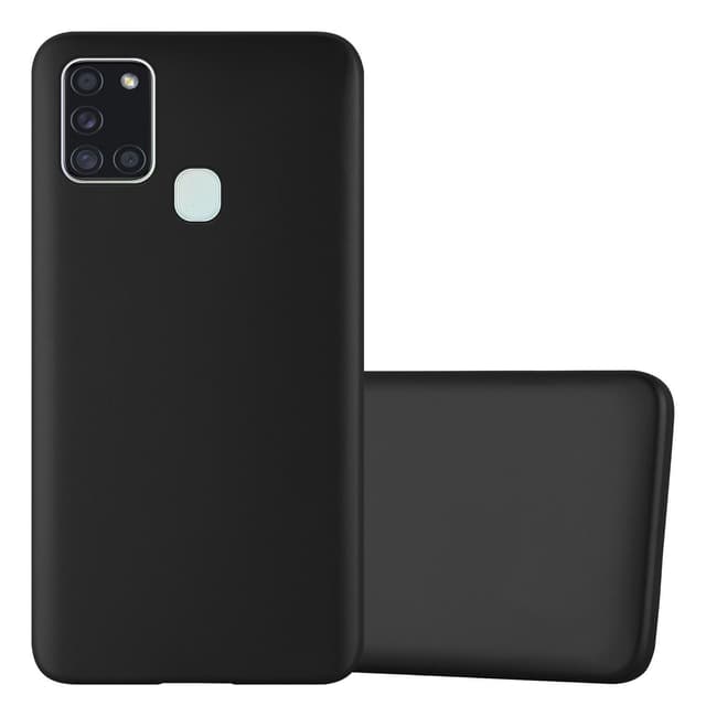 Samsung Galaxy A21s Suojakuori Kotelo (Musta)