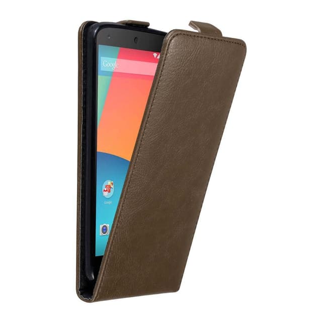 LG Google NEXUS 5 Flipfodral Skal (Brun)