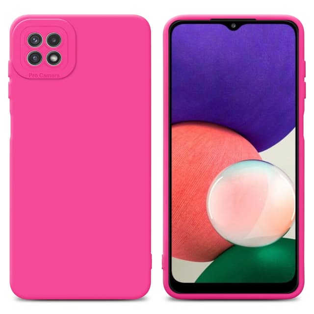 Samsung Galaxy A22 5G Skal Fodral Case (Rosa)