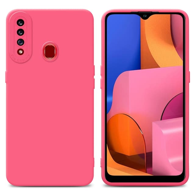 Samsung Galaxy A20s Cover Etui Case (Rød)
