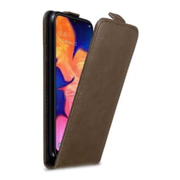 Samsung Galaxy A10 / M10 deksel flip cover (brun)