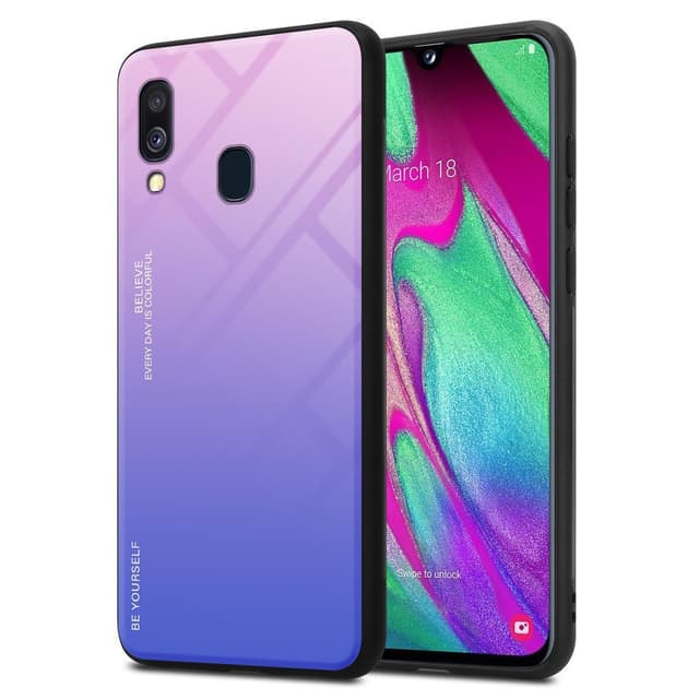 Cover Samsung Galaxy A40 Etui Case (Sort)