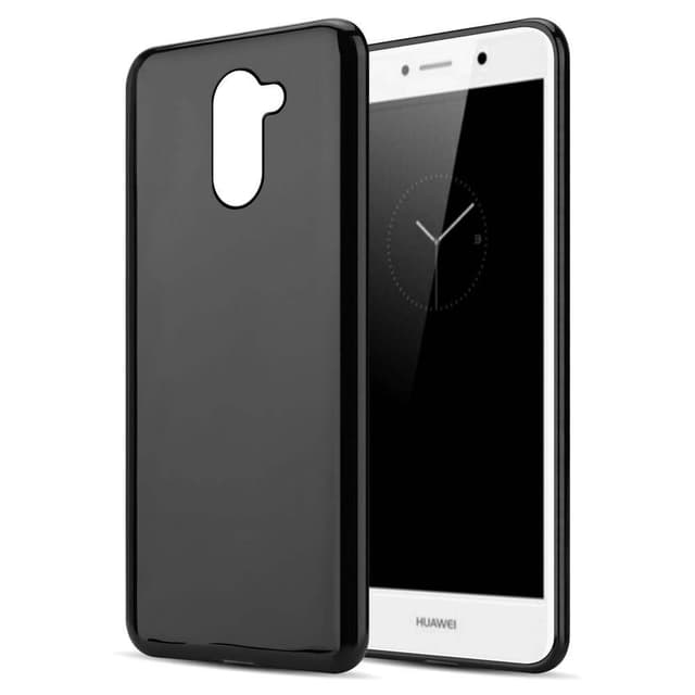 Huawei Enjoy 7 PLUS Suojakuori Kotelo (Musta)