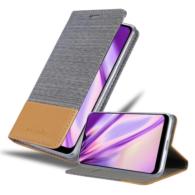 Samsung Galaxy A10s / M01s Plånboksfodral Skal (Grå)