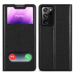 Lompakkokotelo Samsung Galaxy NOTE 20 Case (Musta)