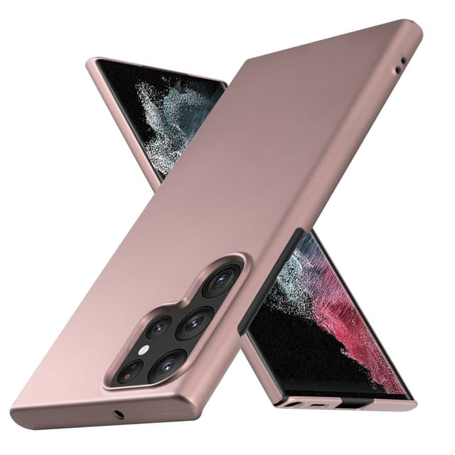 Samsung Galaxy S22 ULTRA Skal Fodral Case (Rosa)