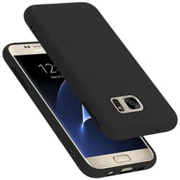 Samsung Galaxy S7 Suojakuori Suojakotelo (Musta)