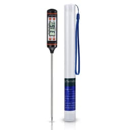 Termometer digital temperaturmåler (svart)