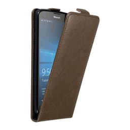 Nokia Lumia 950 XL Pungetui Flip Cover (Brun)