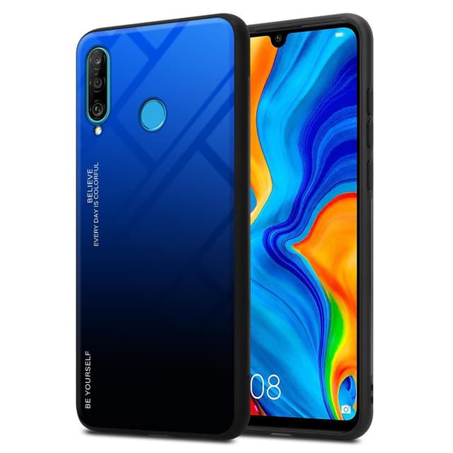 Suojakuori Huawei P30 LITE Kotelo (Musta)