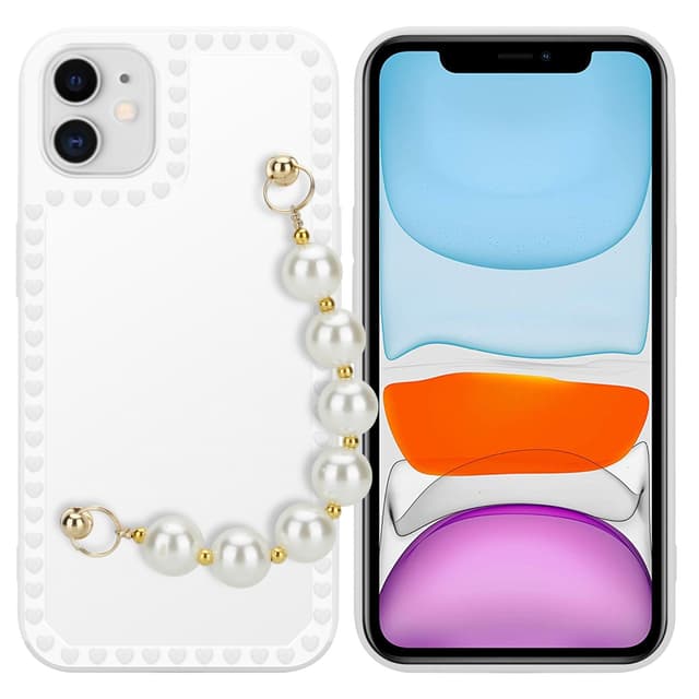 iPhone 11 Skal Fodral Case (Vit)