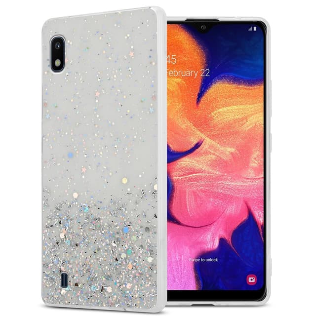 Samsung Galaxy A10 / M10 Skal Fodral Case (Transparent)