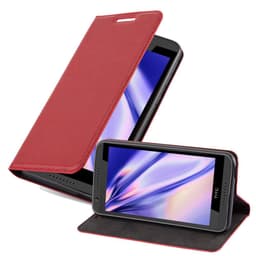 HTC Desire 820 lommebokdeksel deksel (rød)