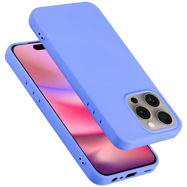 iPhone 16 PRO MAX silikondeksel case (lilla)
