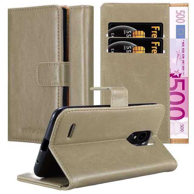 LG K4 2017 lommebokdeksel etui (brun)