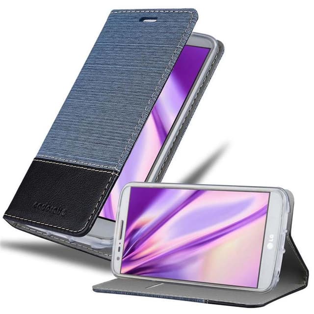 LG G2 MINI Suojakuori Lompakkokotelo (Sininen)