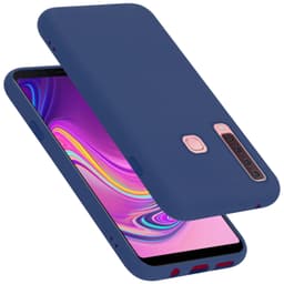 Samsung Galaxy A9 2018 Suojakuori Suojakotelo (Sininen)