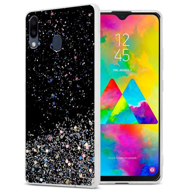 Samsung Galaxy M20 Cover Etui Case (Sort)