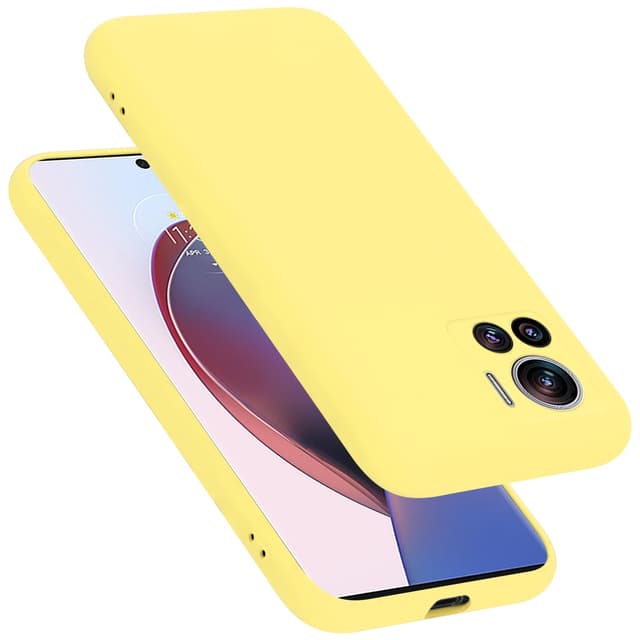 Motorola EDGE 30 ULTRA / X30 PRO Skal Fodral Case (Gul)