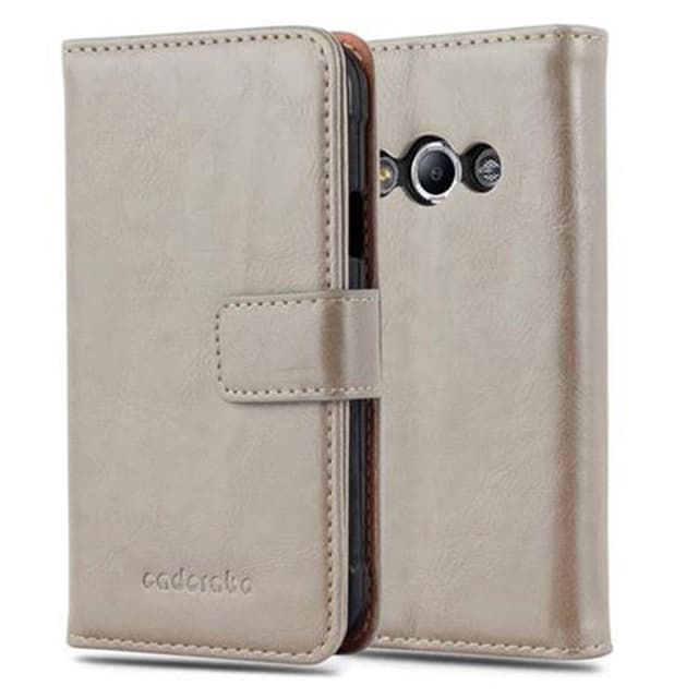 Samsung Galaxy XCover 3 Plånboksfodral Skal (Brun)