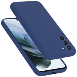 Samsung Galaxy S21 FE silikondeksel case (blå)