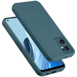 OPPO Find X5 Lite Cover Etui Case (Grøn)