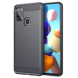 Samsung Galaxy A21s Skal Fodral Case (Grå)