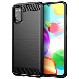 Samsung Galaxy A41 Cover TPU Etui (Sort)