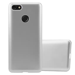 Huawei Y6 PRO 2017 Suojakuori Suojakotelo Case (Hopea)