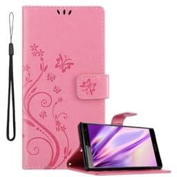 Sony Xperia XZ2 Plånboksfodral Skal (Rosa)
