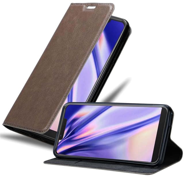 WIKO VIEW 2 GO Skal Fodral Case (Brun)