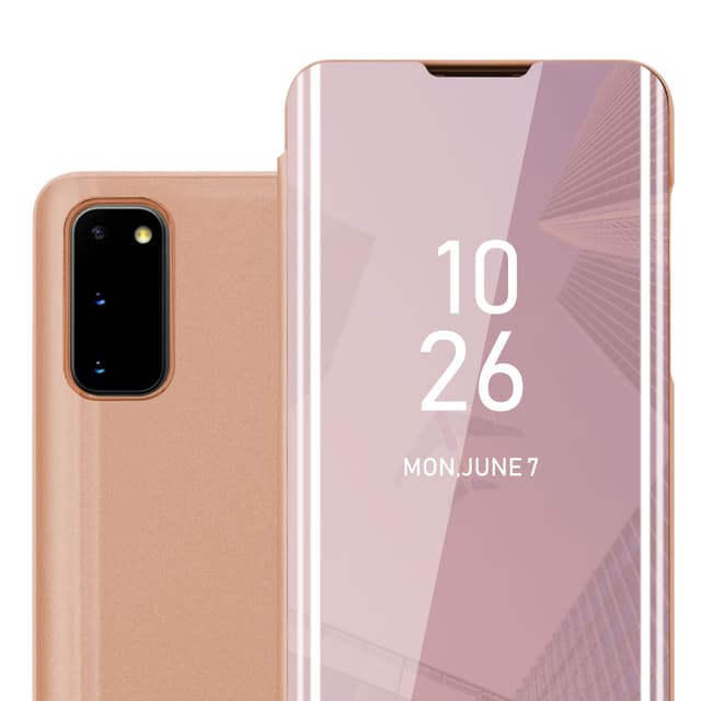 Samsung Galaxy S20 Plånboksfodral Skal (Rosa)
