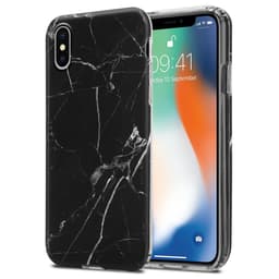 iPhone XS MAX Plånboksfodral Skal (Svart)