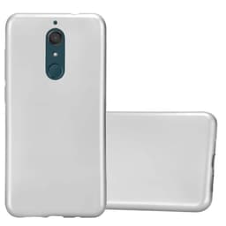 WIKO VIEW XL Suojakuori Suojakotelo Case (Hopea)