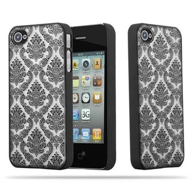 iPhone 4 / 4S Skal Fodral Case (Svart)