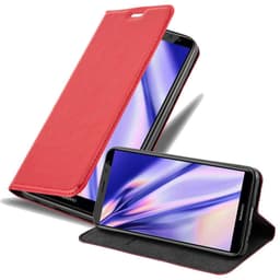 Huawei MATE 10 LITE Skal Fodral Case (Röd)