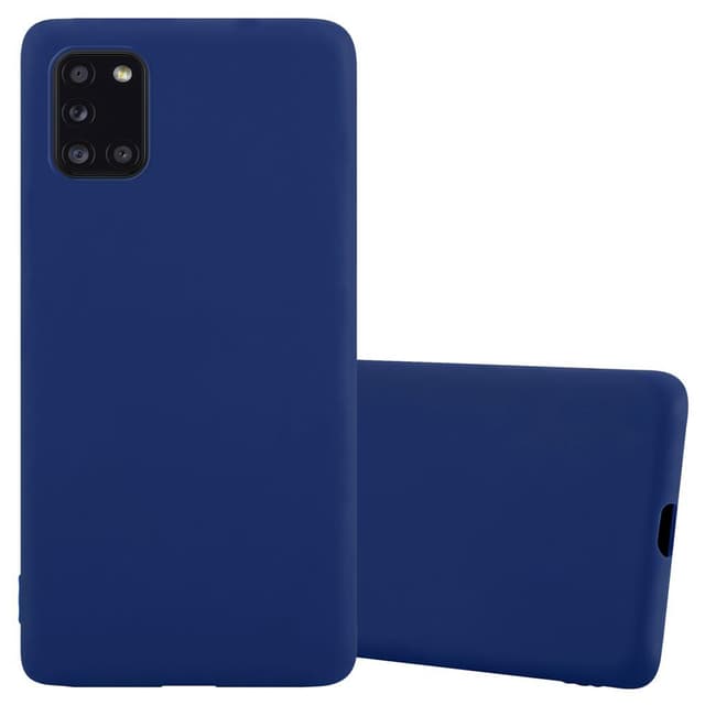 Deksel Samsung Galaxy A31 Silikon cover (blå)