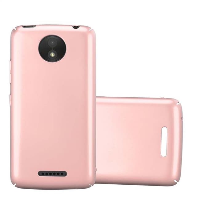 Motorola MOTO C PLUS Cover Etui Case (Lyserød)