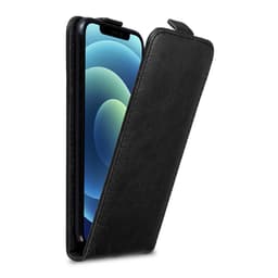 iPhone 12 / 12 PRO Flipfodral Skal (Svart)