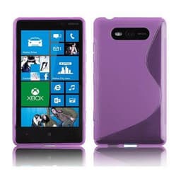 Nokia Lumia 820 Suojakuori Cover (Violetti)