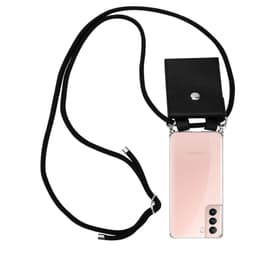 Samsung Galaxy S21 5G Deksel med Halskjede (svart)