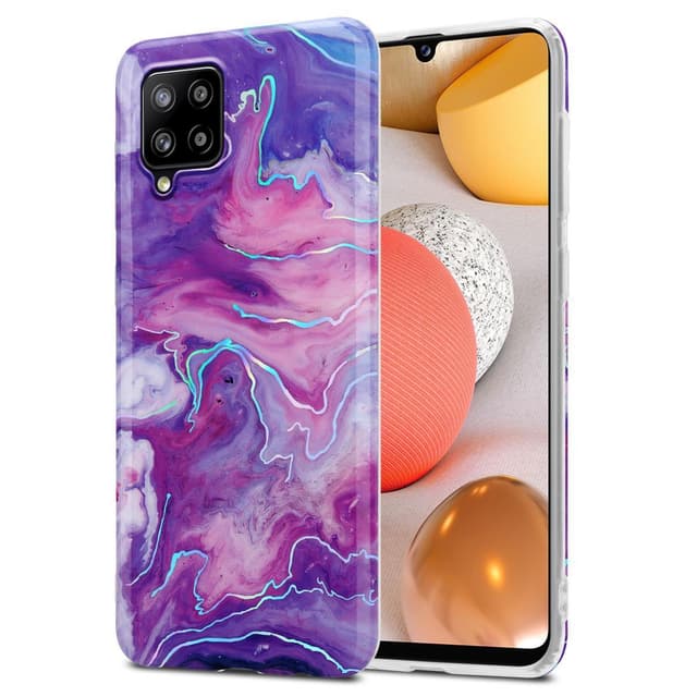 Samsung Galaxy A42 4G Pungetui Cover Case (Lilla)