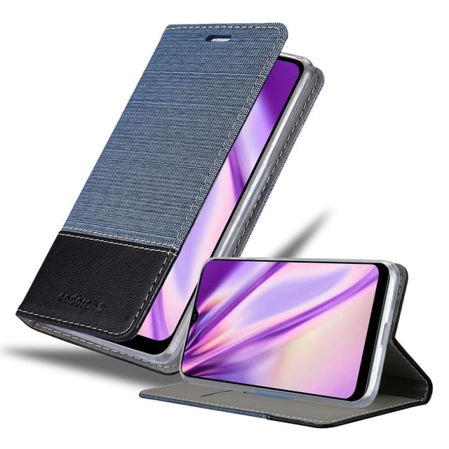 Samsung Galaxy A10s / M01s Plånboksfodral Skal (Blå)