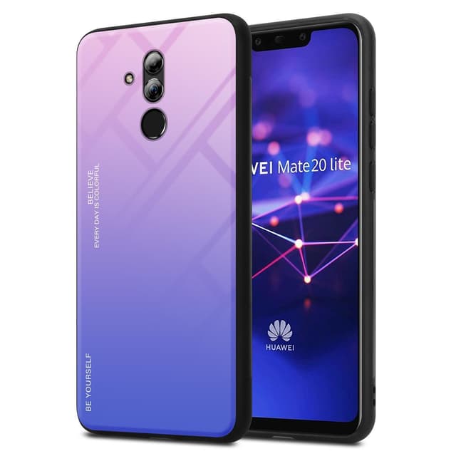 Huawei MATE 20 LITE Skal Fodral Case (Svart)