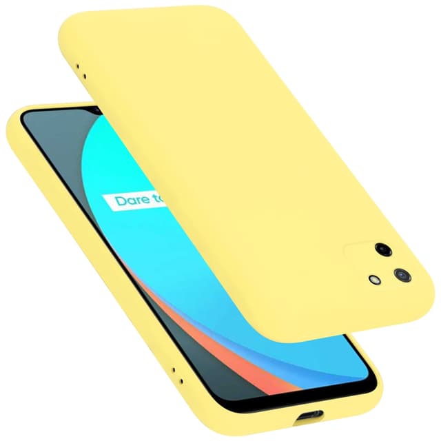 Realme C11 2020 Suojakuori Kotelo Case (Keltainen)