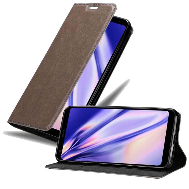 LG Q STYLUS Skal Fodral Case (Brun)