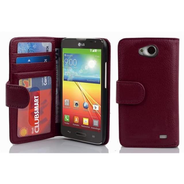 LG L70 (1. SIM) Pungetui Cover (Lilla)