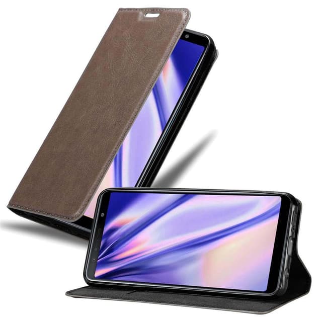 Samsung Galaxy A7 2018 Cover Etui Case (Brun)
